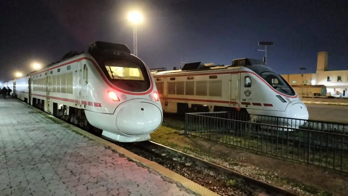 إيقاف رحلات قطار بغداد – البصرة بسبب سوء الأحوال الجوية