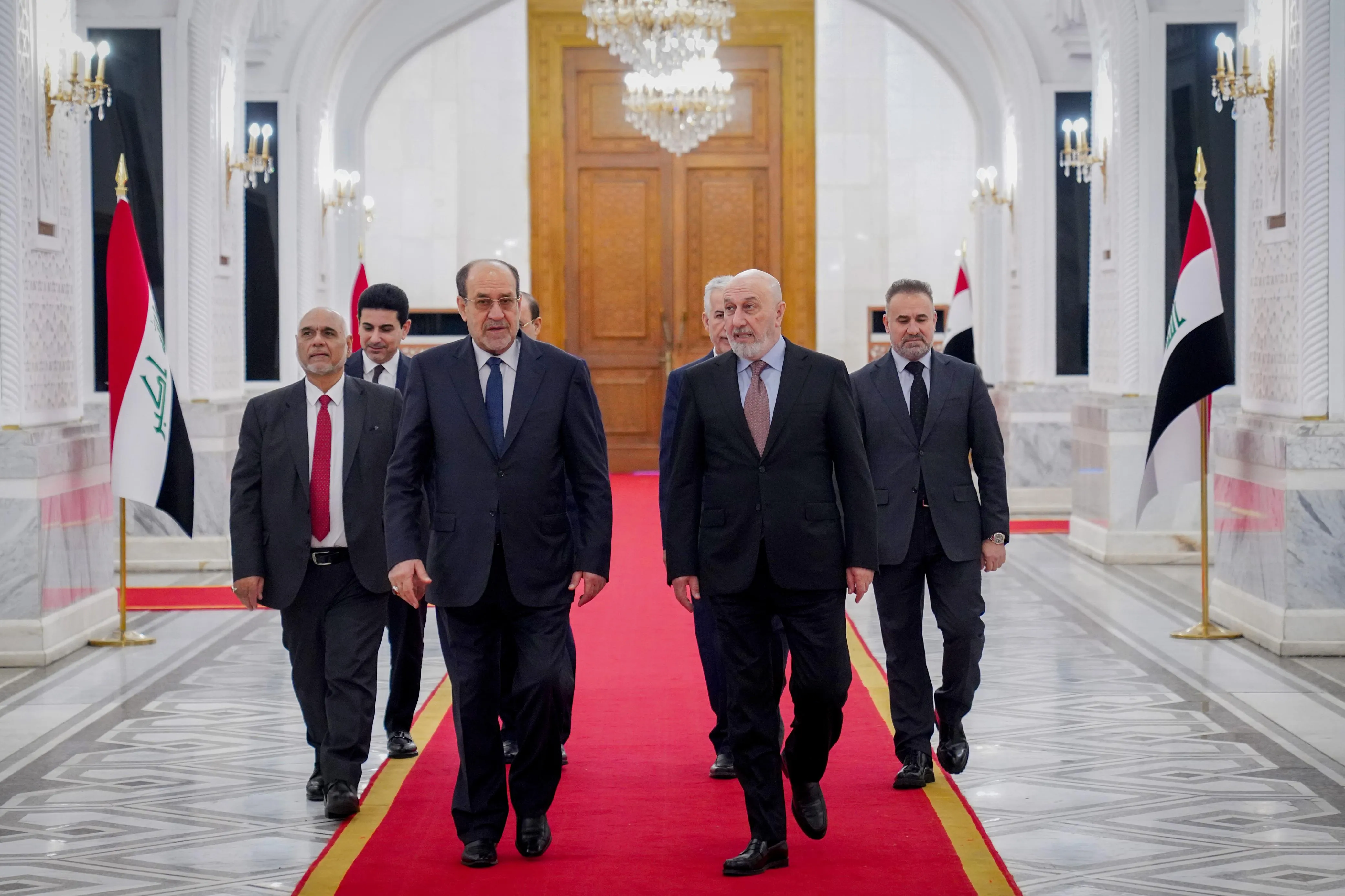 President Amidi Receives Al-Maliki, Urges "Coordination Framework" to Name PM Candidate Within Constitutional Deadline