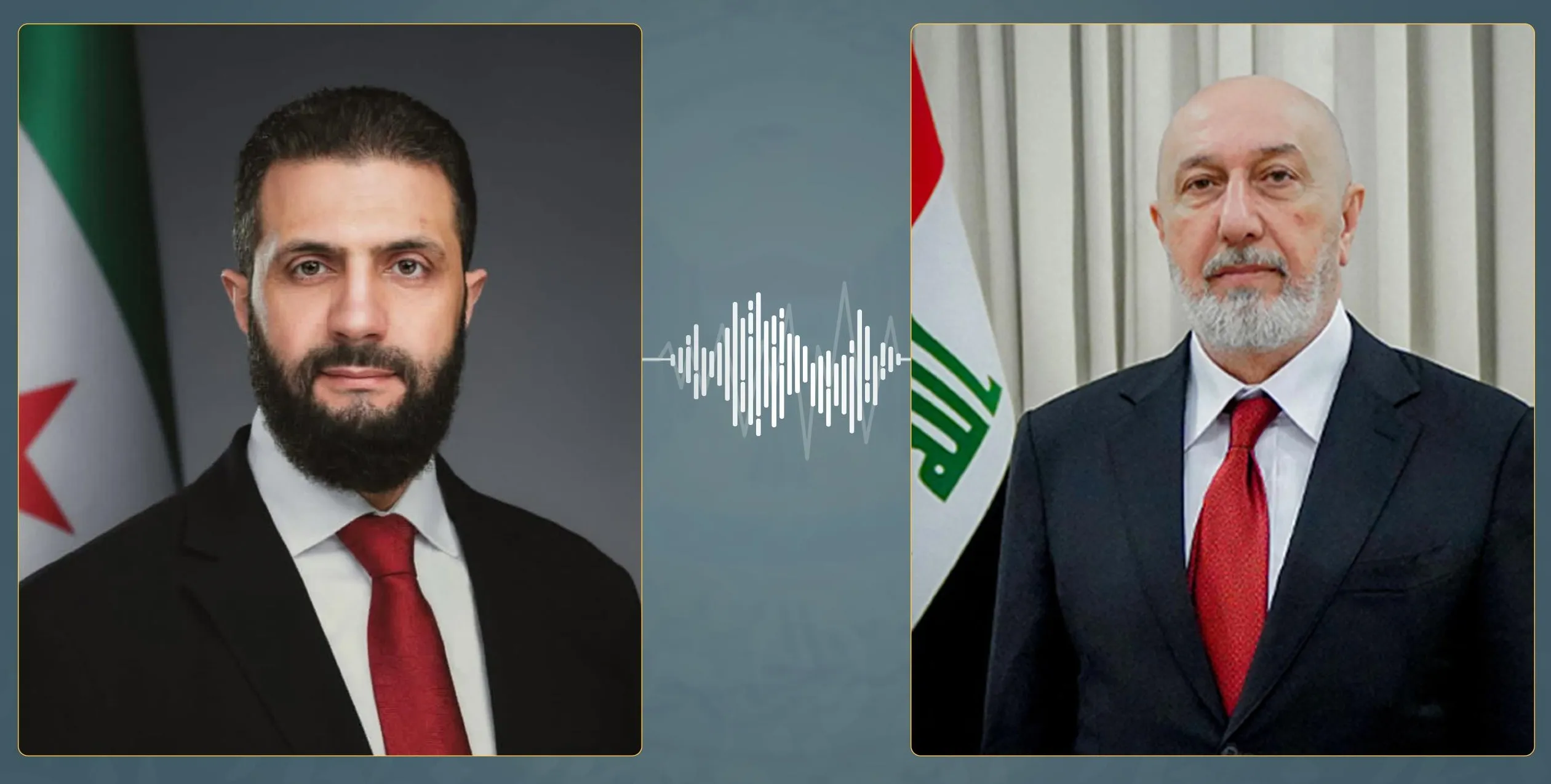 2026 Phone Summit: President Nezar Amidi Discusses Strengthening Bilateral Relations and Regional Stability with Ahmed al-Sharaa
