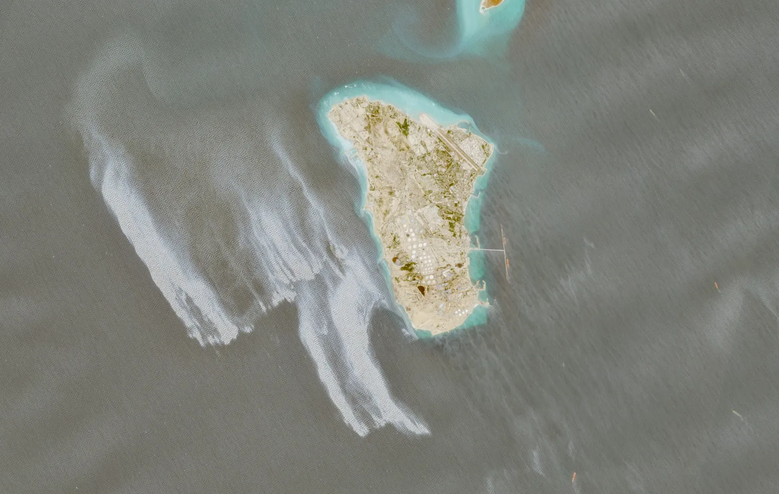 Satellite images detect potential oil spill near Iran's Kharg Island