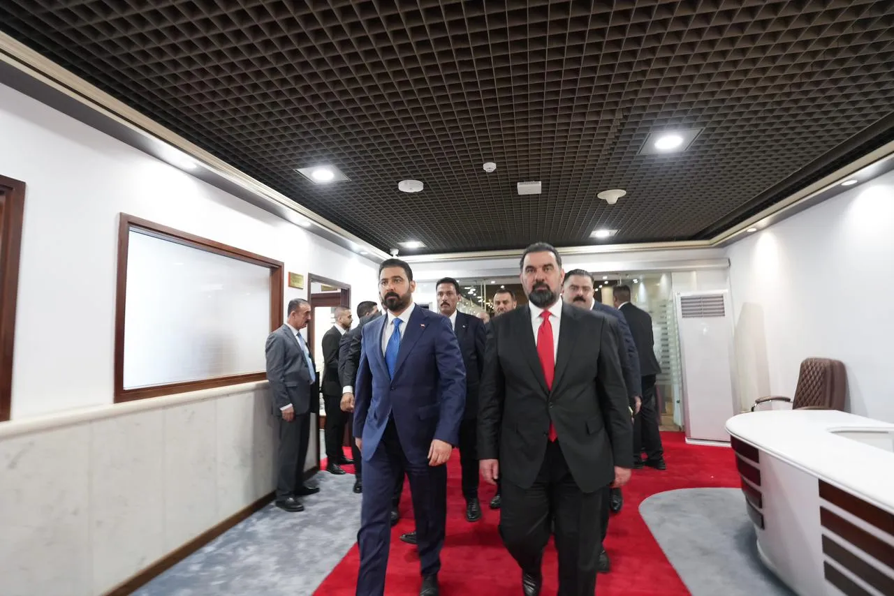 Prime Minister-designate arrives at Parliament building