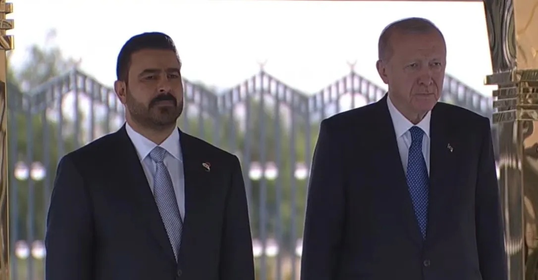 أردوغان يستقبل الزيدي بمراسم رسمية في أنقرة