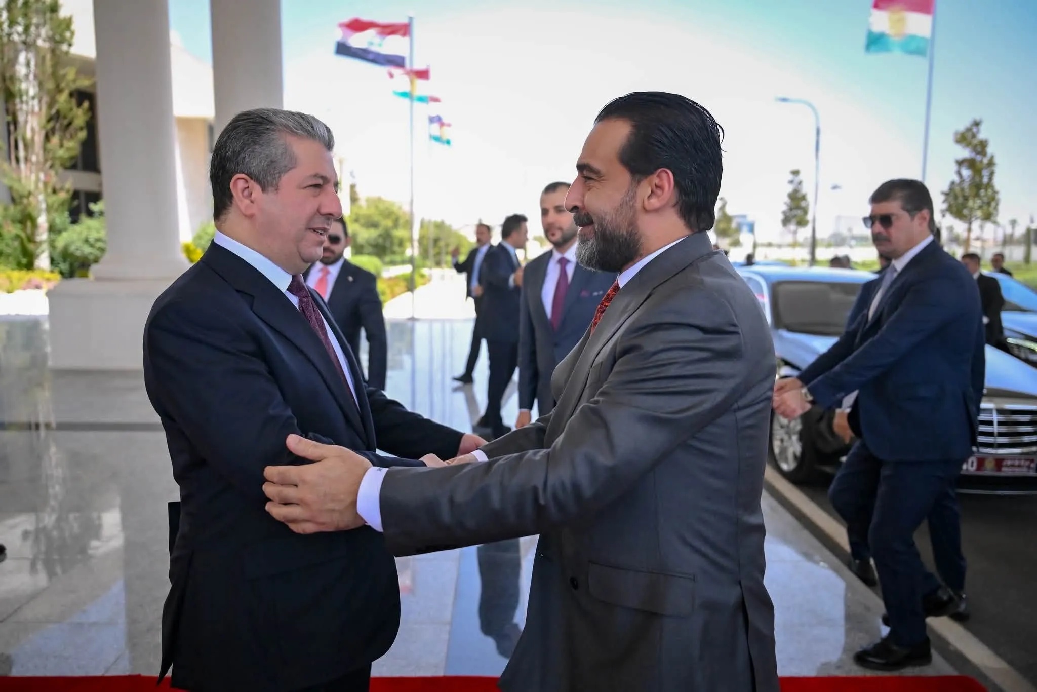 بارزاني والحلبوسي يؤكدان تجديد الدعم للحكومة الاتحادية لتعزيز استقرار العراق