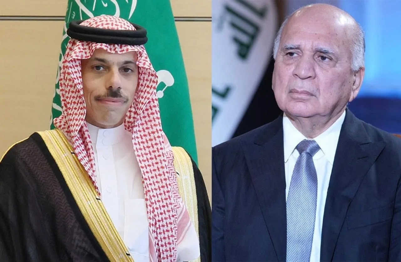 وزيرا خارجية العراق والسعودية يؤكدان أهمية احتواء التصعيد بالمنطقة والعودة إلى مسار الحوار