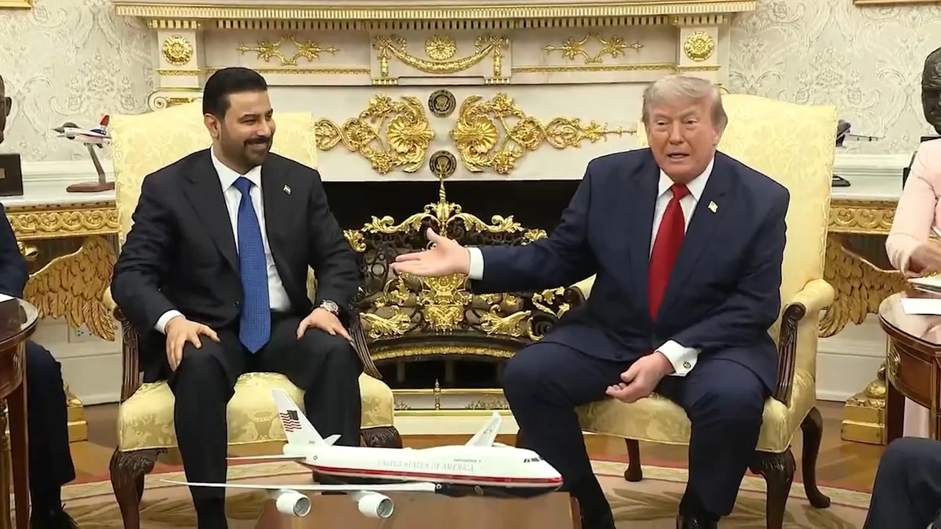 الخارجية الأميركية: ترامب يدعم جهود الزيدي الرامية لمنع الهجمات داخل العراق أو من أراضيه