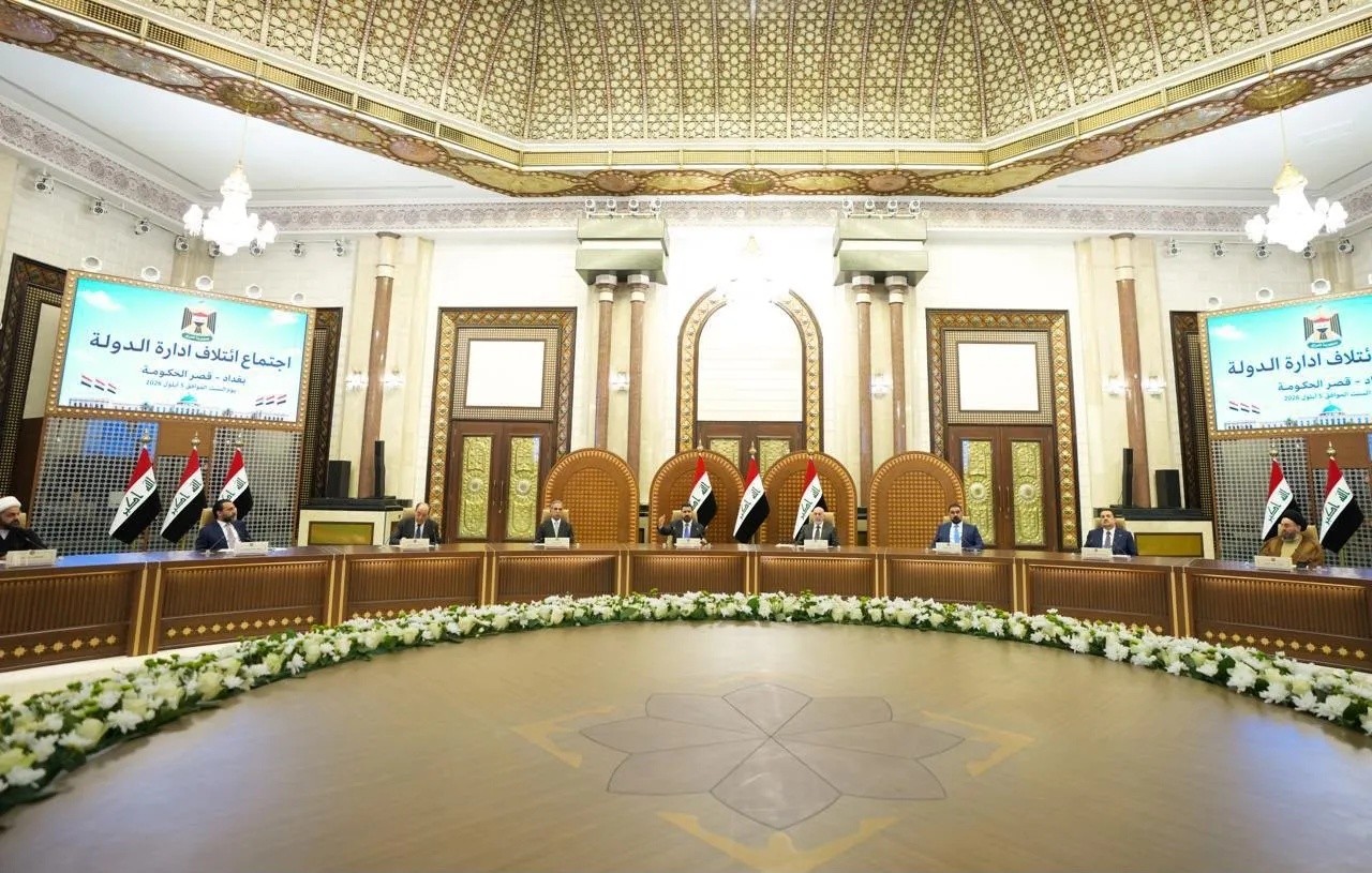الاتفاق على استئناف الحوار الحكومي لمواجهة العقوبات وتوحيد الموقف الوطني ودعم مشاريع السكن ومكافحة الفساد