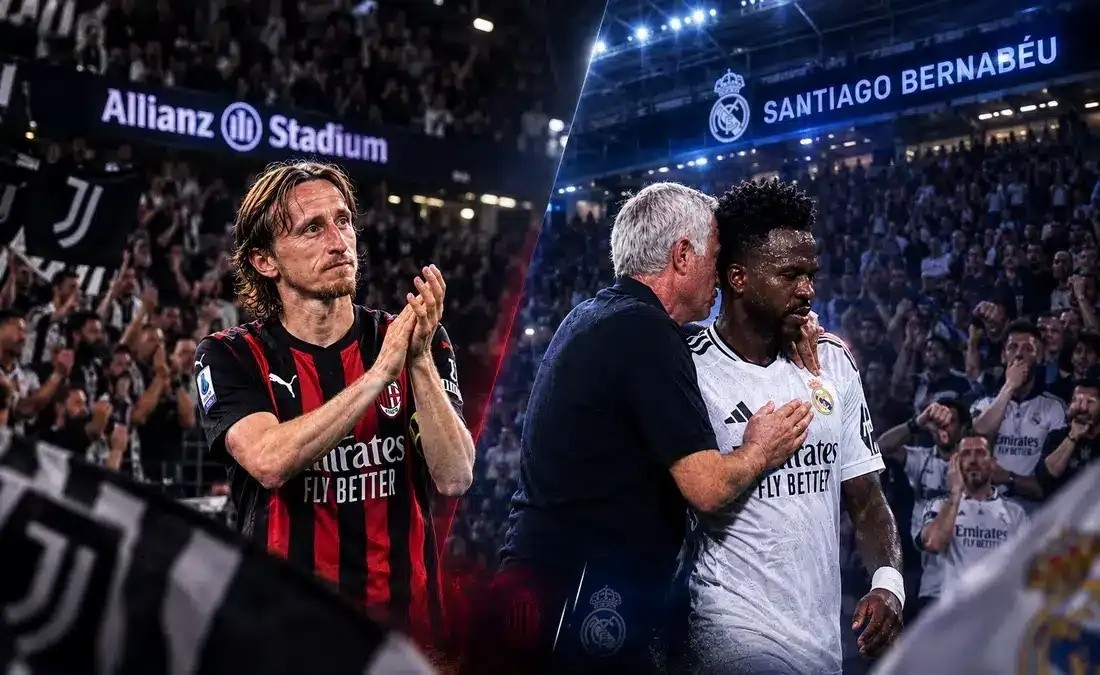 قانون تبديل اللاعبين الجديد يبرز تباين انضباط مودريتش وفينيسيوس