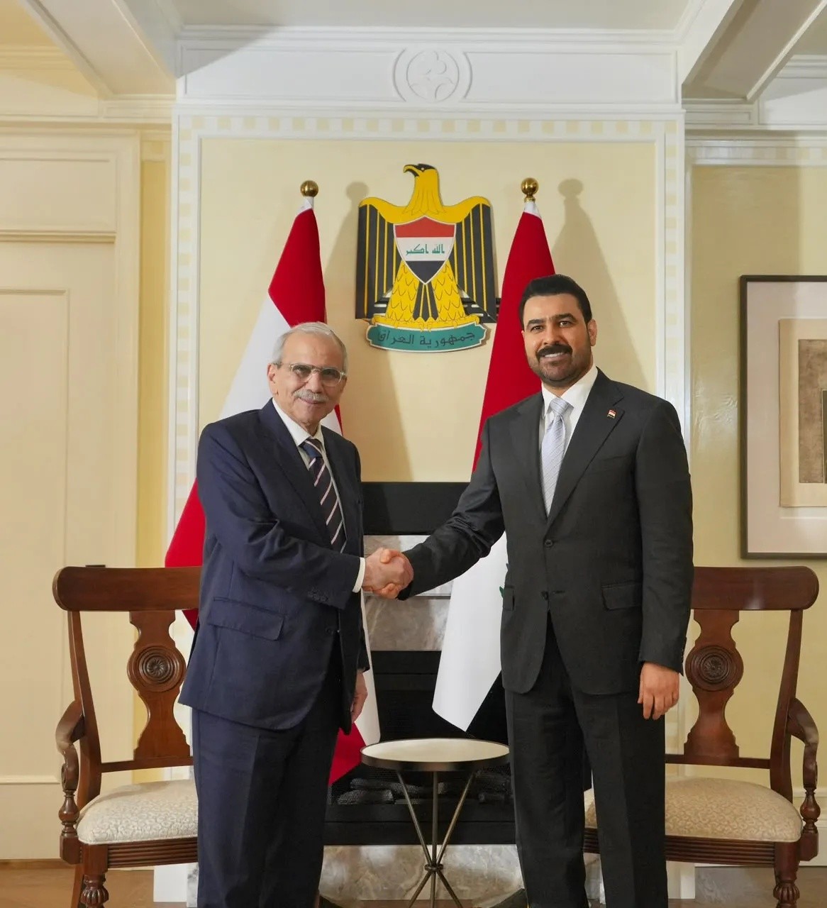 الزيدي يؤكد استمرار العراق بدعم لبنان وتعزيز التعاون