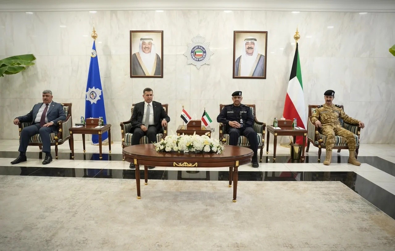 وفد أمني عراقي رفيع يزور الكويت لتعزيز التعاون المشترك