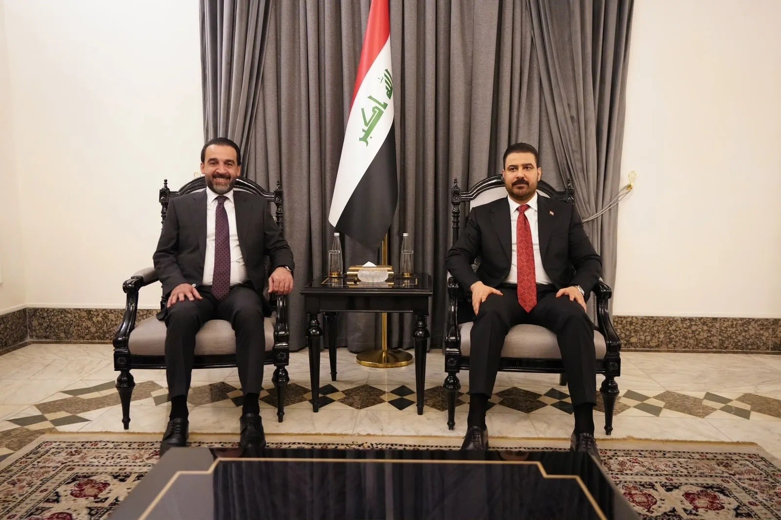 الزيدي والحلبوسي يبحثان ملف استكمال السيادة ودعم الجهود الحكومية