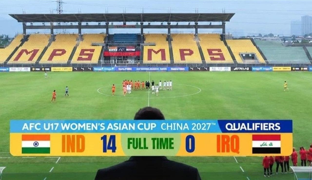 Hard opening loss for girls team against India in Asian qualifiers