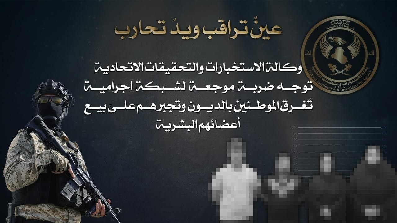 القبض على عصابة تستدرج مواطنين بقروض ربوية وتجبرهم بيع أعضائهم