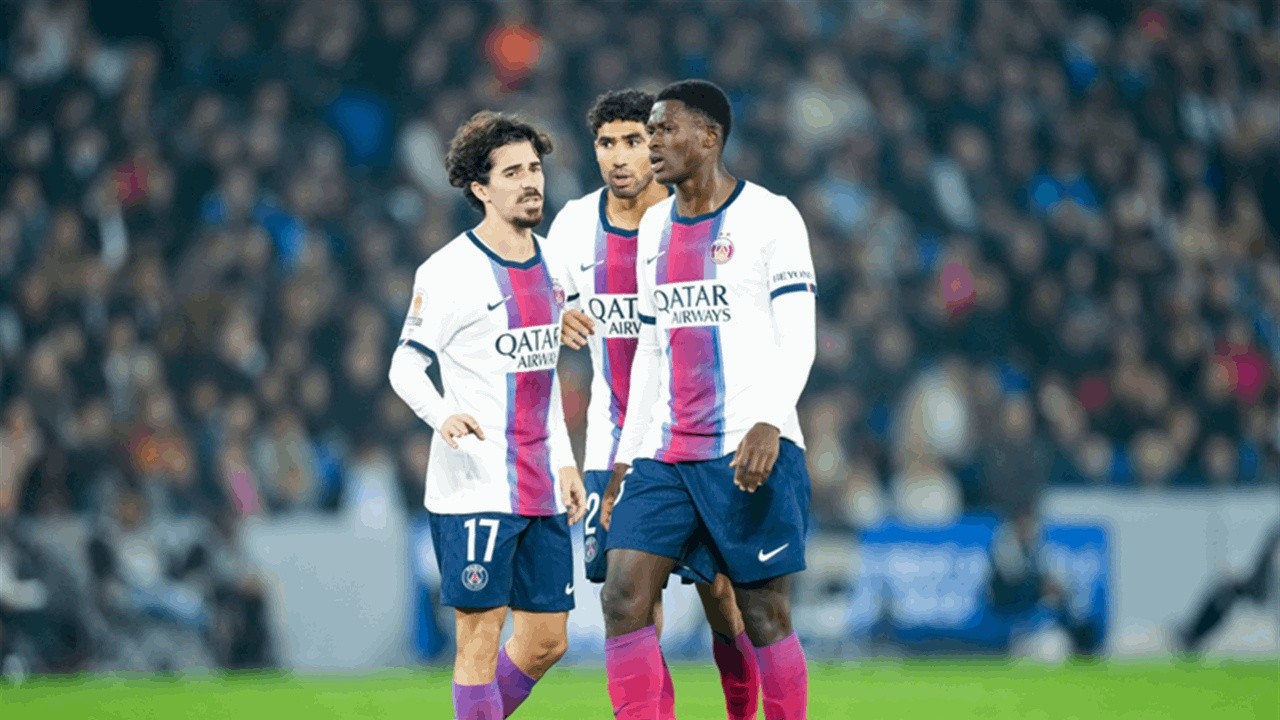 غياب نجم باريس سان جيرمان عن لقاء برشلونة الأوروبي