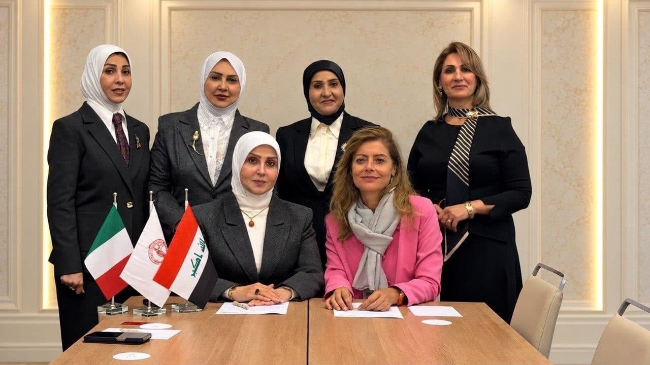 رابطة القاضيات العراقيات توقع اتفاقية تعاون مع شبكة جامعات متخصصة في الأطفال بالنزاعات